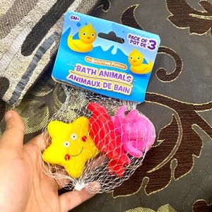 Kids bath toys unused item